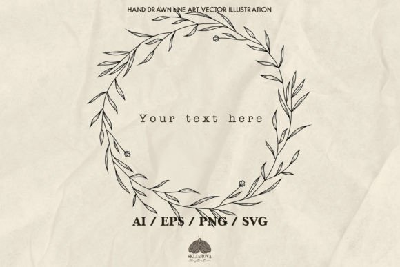 Fall Floral Wreath Svg Png Eps