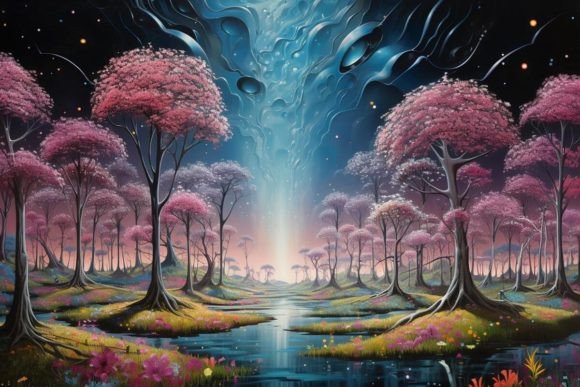 Futuristic artwork