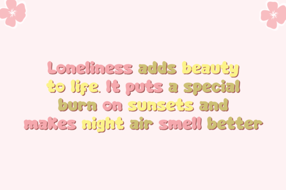 Gole Love Font PNG with transparent background - Preview 2
