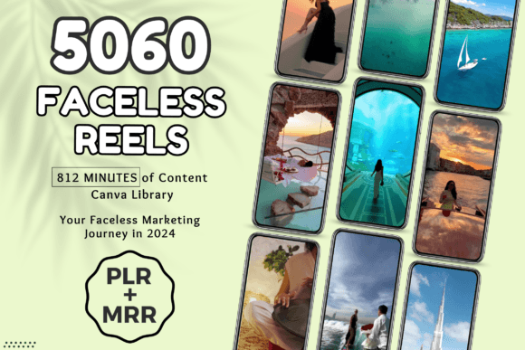 Preview of Instagram Reels Digital Marketing Videos social media template