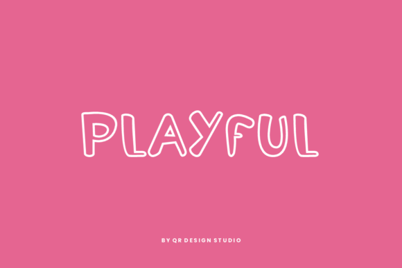 Lovenu Outline Font PNG with transparent background - Preview 1