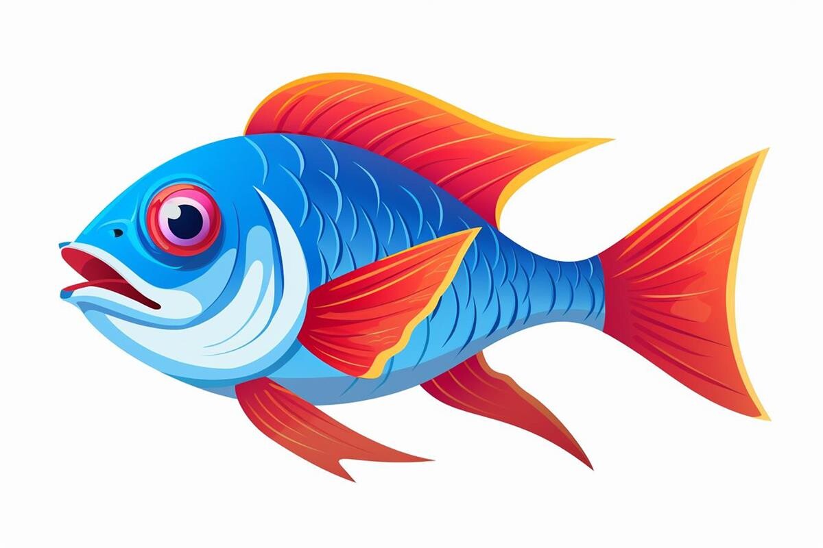 Marine Clipart Fish Interior Design Graphic by Ranya Art Studio ...