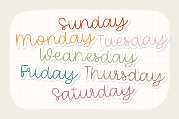 Memo Sketch Font PNG with transparent background - Preview 2
