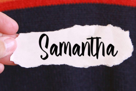 Persefhone Font PNG with transparent background - Preview 1