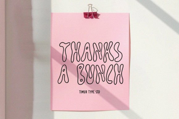 Pinkie Slime Font PNG with transparent background - Preview 6