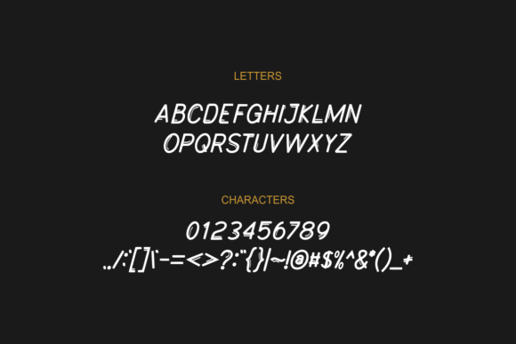 Rembhess Font PNG with transparent background - Preview 2