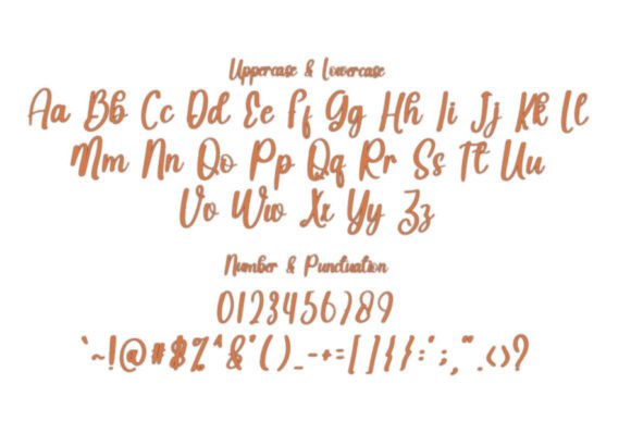 Romantic Mandala Font PNG with transparent background - Preview 5