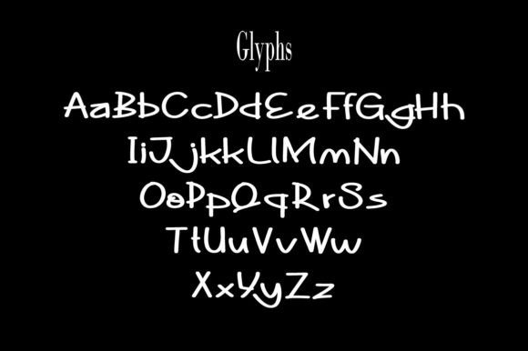 Second Rate Font PNG with transparent background - Preview 1