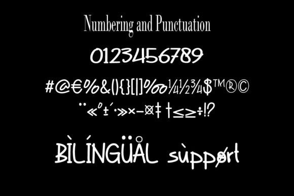 Second Rate Font PNG with transparent background - Preview 2