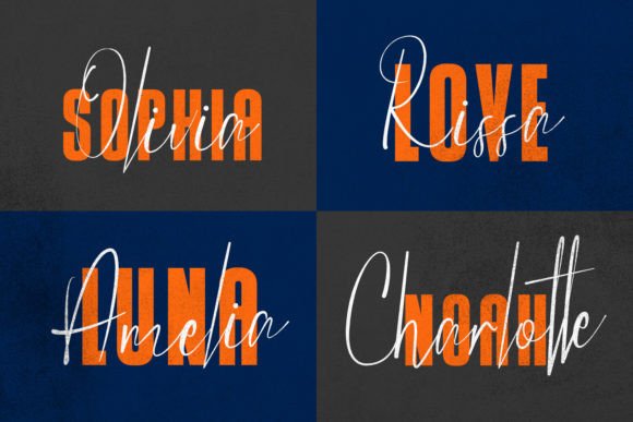 Silangit Duo Font PNG with transparent background - Preview 3