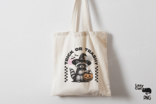 Vintage Halloween Raccoon PNG Bundle Graphic by Lazy Cat · Creative Fabrica