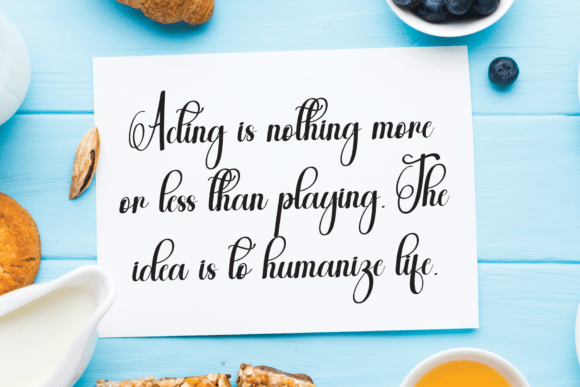 Amanda Font - Preview 2
