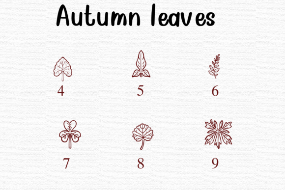 Autumn Leaves Font - Preview 3