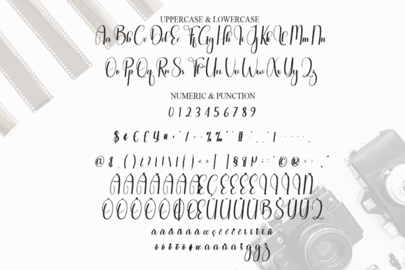Camera Font - Preview 6