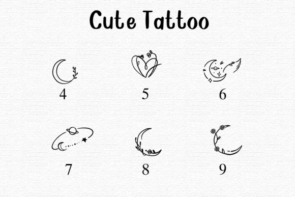 Cute Tattoo Font - Preview 3