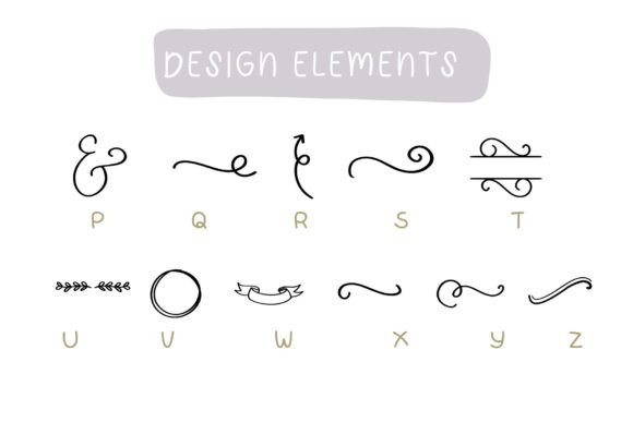 Design Elements Font - Preview 2
