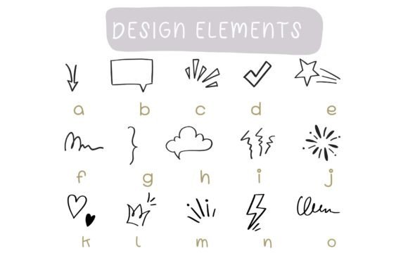 Design Elements Font - Preview 3