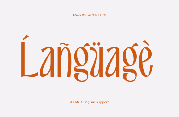 Doaibu Font - Preview 6