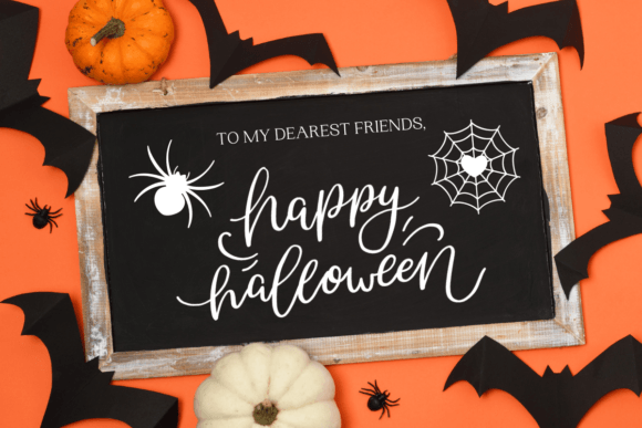 Doodle Halloween Font - Preview 2