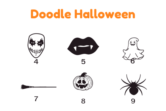 Doodle Halloween Font - Preview 6