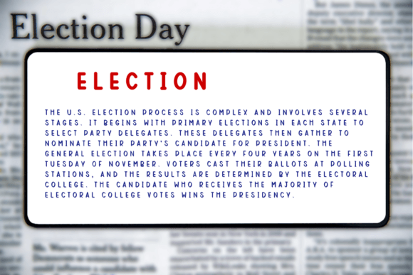 Elections Font - Preview 4