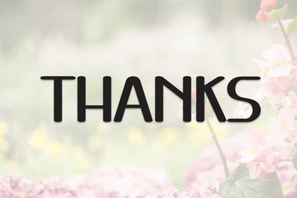 Flower Garden Font - Preview 6