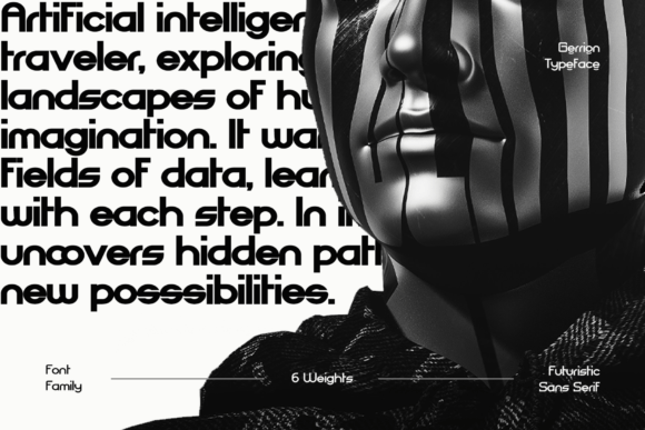 Gerrion Font - Preview 3