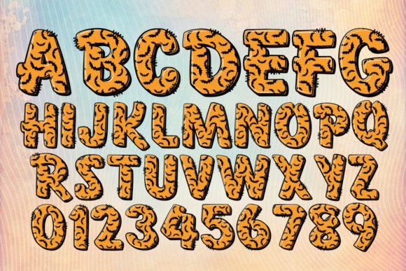 Halloween Bat Font - Preview 1