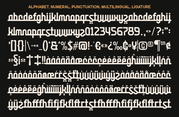 Kahzin Font font preview - 2