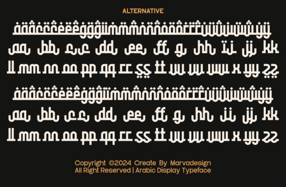 Kahzin Font font preview - 3