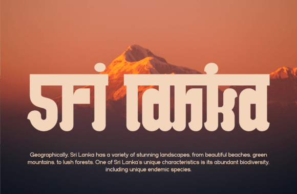 Mahatie Font PNG with transparent background - Preview 1