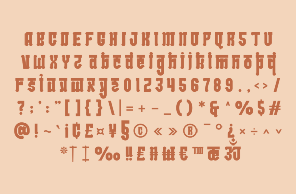 Mahatie Font PNG with transparent background - Preview 3