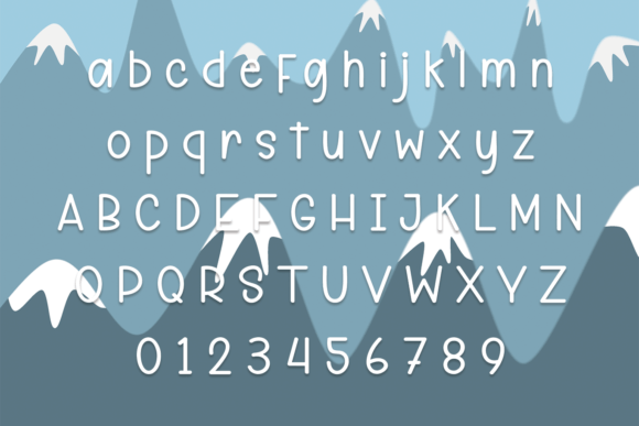 Morning Family Font PNG with transparent background - Preview 4