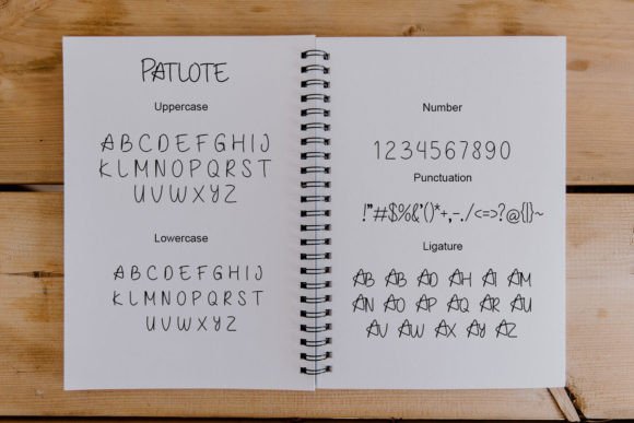 Patlote Font PNG with transparent background - Preview 4