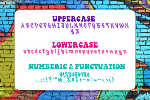 Pretty Spray Font PNG with transparent background - Preview 1