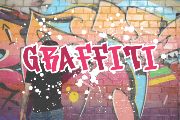 Pretty Spray Font PNG with transparent background - Preview 3