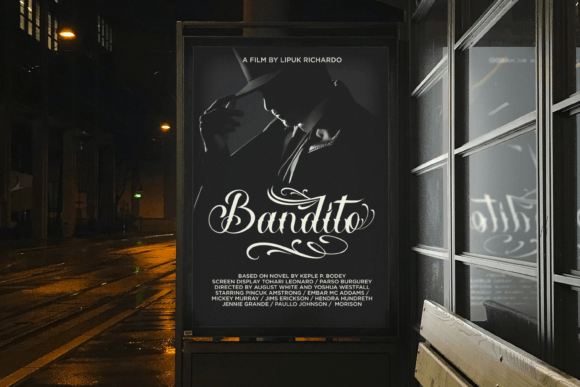 Ruthlock Font PNG with transparent background - Preview 1