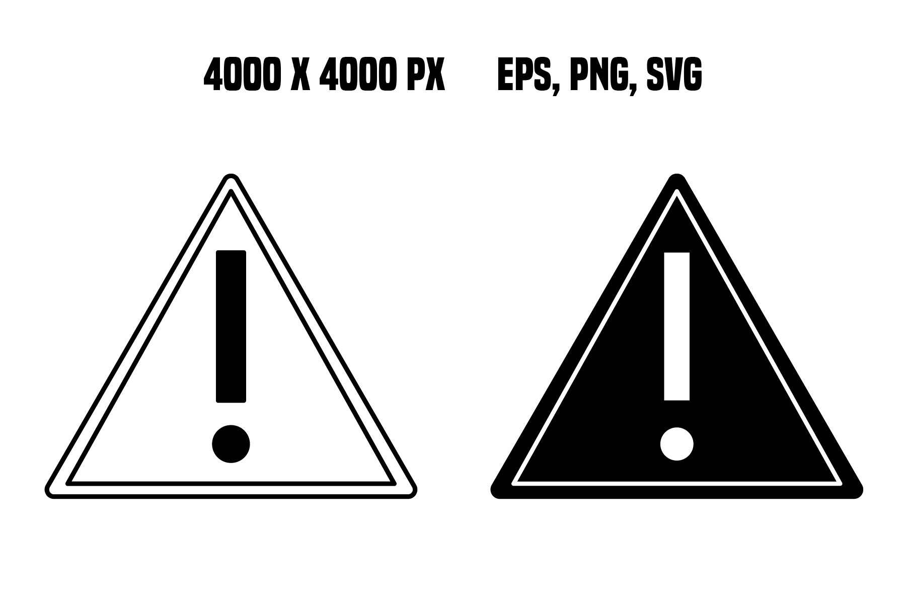 Signs Generic Caution Graphic by YuliDor · Creative Fabrica