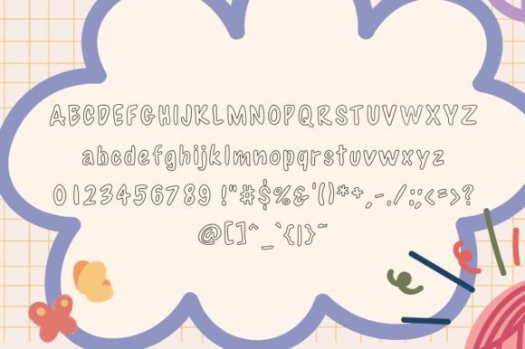 Snacktime Font PNG with transparent background - Preview 3