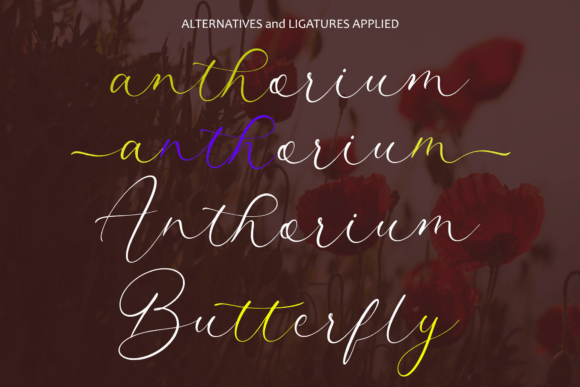 Anthosan Font - Preview 5