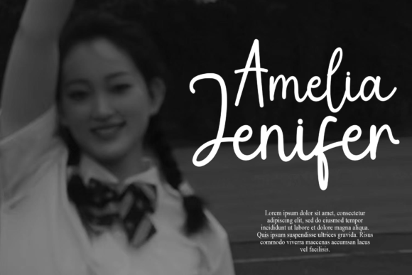Calligraphy Font - Preview 2