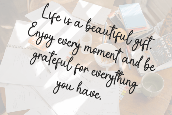 Calligraphy Font - Preview 4