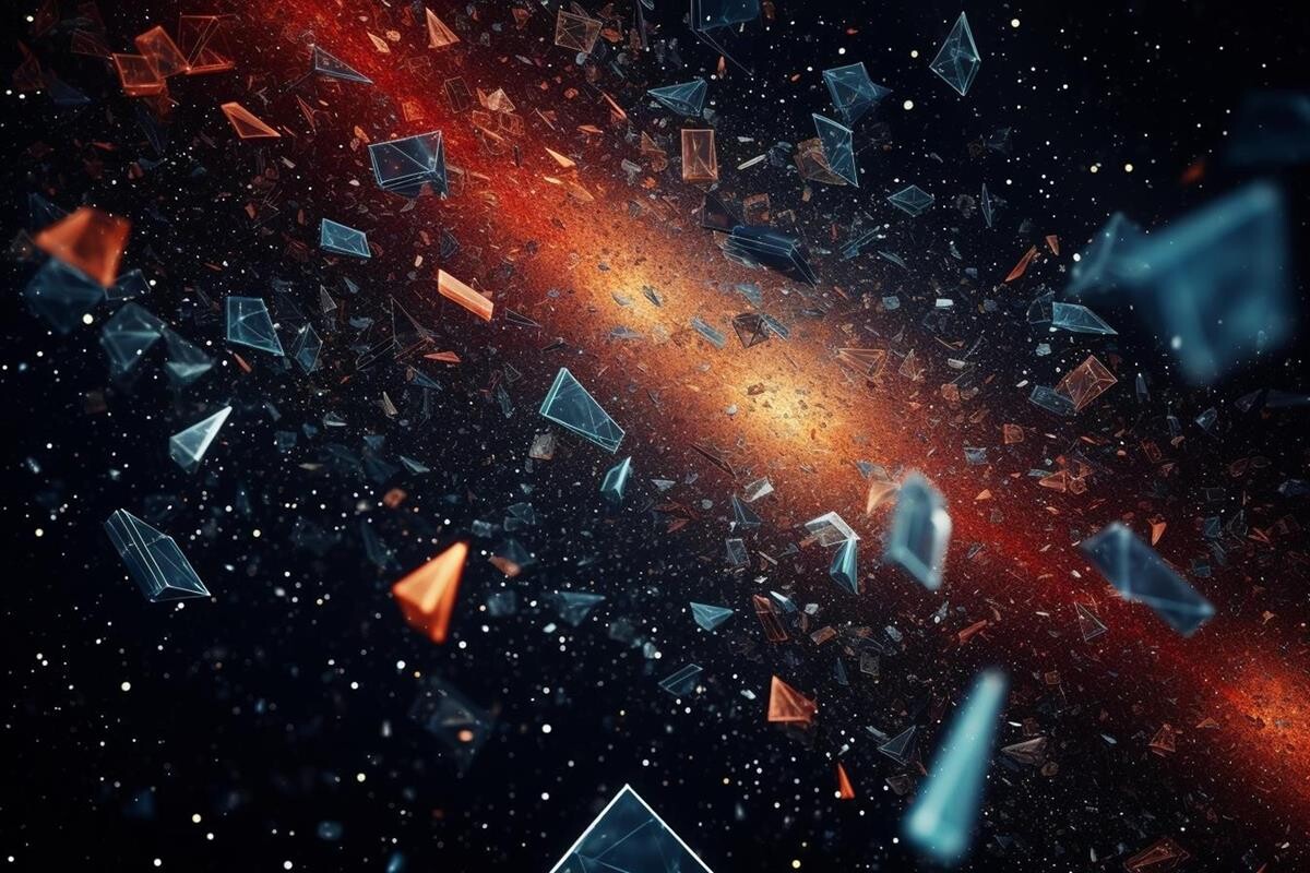Cosmic Radiance Graphic by Ranya Art Studio · Creative Fabrica