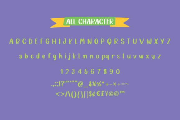 Cuddlescript Font - Preview 1
