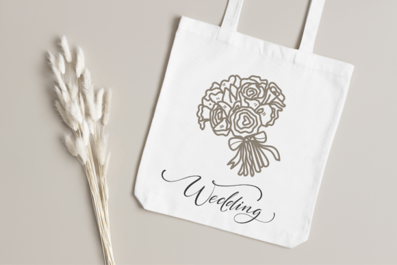 Doodle Wedding Font font preview - 5