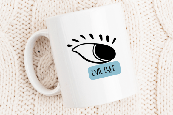 Evil Eye Doodle Font - Preview 4