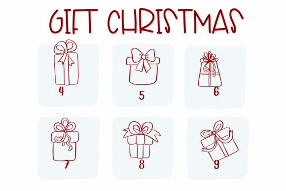 Gift Christmas Font - Preview 3