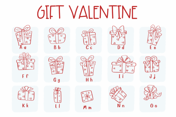 Gift Valentine Font - Preview 1
