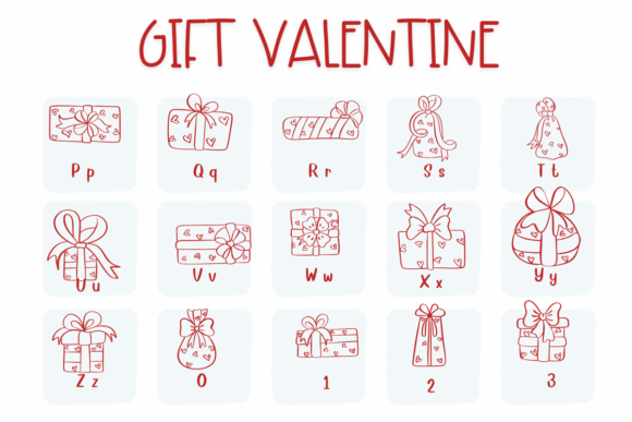 Gift Valentine Font - Preview 2