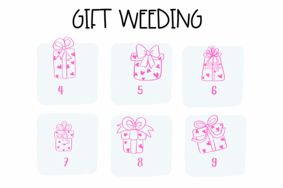 Gift Weeding Font - Preview 3